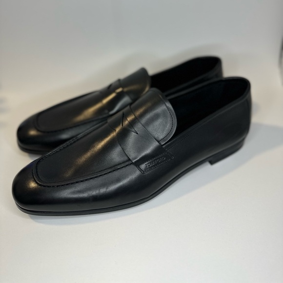Tom Ford Smooth Leather Sean Penny Loafer - Picture 7 of 16